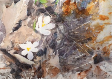 "Hérauts du printemp…" başlıklı Tablo Goran Žigolić (watercolors) tarafından, Orijinal sanat, Suluboya