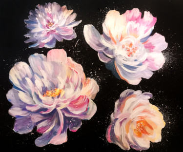 绘画 标题为“Flowers” 由Michał Stetkiewicz, 原创艺术品, 丙烯