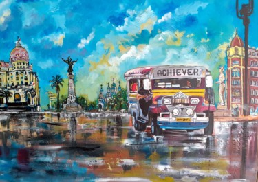 绘画 标题为“Achiever in Nice Fr…” 由Herbert Canuel, 原创艺术品, 丙烯