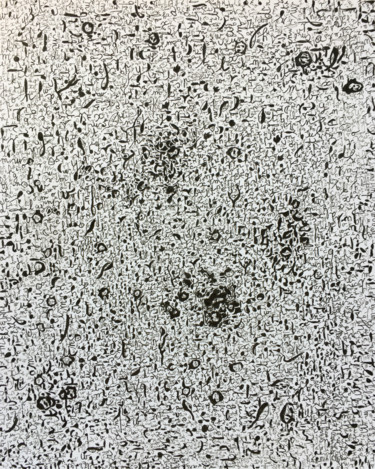 Dessin intitulée "Prairie" par Camille Rouschmeyer, Œuvre d'art originale, Marqueur