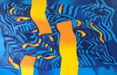 Painting titled "IMAGE IN A DREAM" by Oleksandr Lekomtsev, Original Artwork, Oil
