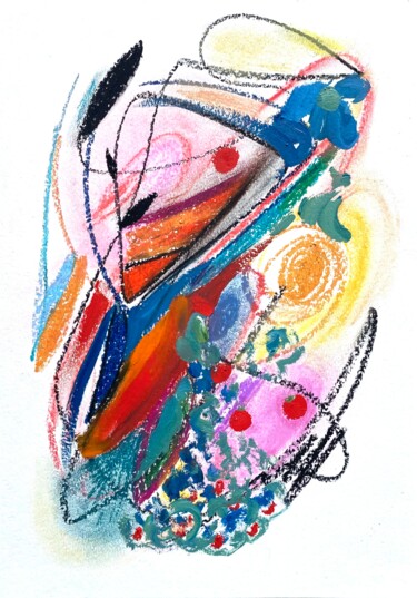 图画 标题为“composition graphiq…” 由Iuliia Abramoshvili, 原创艺术品, 粉彩