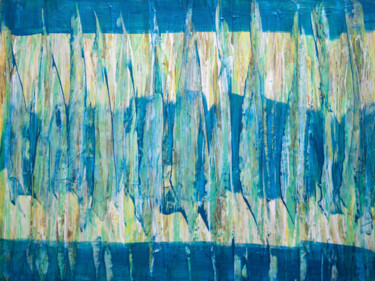 Pintura titulada "On the Hook" por Caren Keyser, Obra de arte original, Acrílico