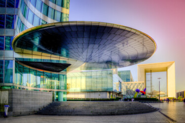 Photography titled "La defense color" by David Penez, Original Artwork, Digital Photography