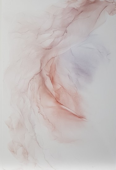 Pintura intitulada "Feather" por Natalia Byrdina, Obras de arte originais, Tinta