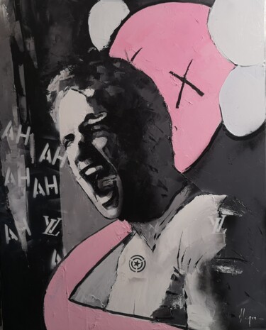 les chatouilles Pintura titulada "les chatouilles" por Dominique Kleiner, Obra de arte original, Oleo