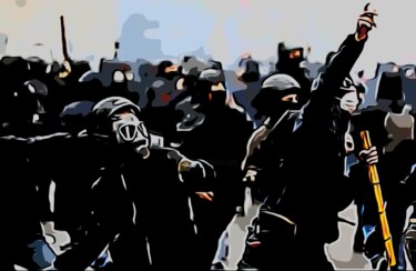 "People's 71" başlıklı Dijital Sanat Mavet tarafından, Orijinal sanat, 2D Dijital Çalışma