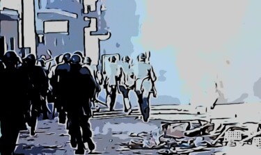 "People's 74" başlıklı Dijital Sanat Mavet tarafından, Orijinal sanat, 2D Dijital Çalışma