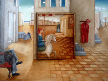 Pintura titulada "010P.jpg" por Irma Dos Santos, Obra de arte original