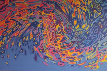 Peinture intitulée "DREAM PATTERNS" par Oleksandr Lekomtsev, Œuvre d'art originale, Huile