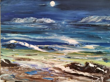 Peinture intitulée "Comfortably numb" par Pascal Jung, Œuvre d'art originale, Huile