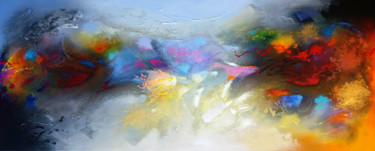 Extraordinary events Peinture intitulée "Extraordinary events" par Koos Smit, Œuvre d'art originale, Acrylique