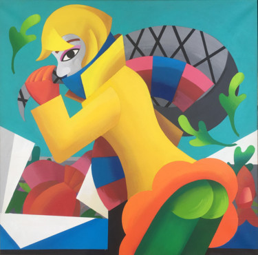 제목이 "Marché"인 미술작품 Soisem로, 원작, 아크릴