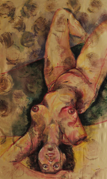绘画 标题为“A Castrated Existen…” 由Dzovig Arnelian, 原创艺术品, 丙烯