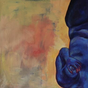 绘画 标题为“A Blue Space” 由Dzovig Arnelian, 原创艺术品, 丙烯