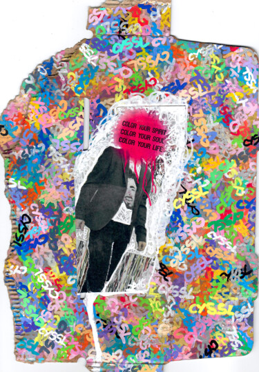 #4 COLLECTION "The Message Is" CYSSL 제목이 "#4 COLLECTION "The…"인 미술작품 A.T.6 Alexandre Trubert로, 원작, 아크릴