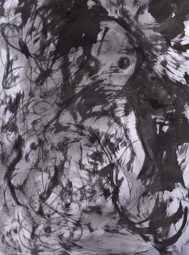 Painting titled "les tourbillons de…" by Francisco Mendes, Original Artwork, Ink