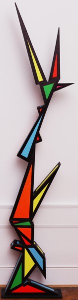 Sculpture intitulée "To stand up no matt…" par Pierre-Jean Combar, Œuvre d'art originale, Acrylique