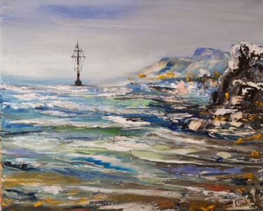Peinture intitulée "Schangernagang" par Pascal Jung, Œuvre d'art originale, Huile