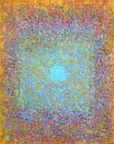 Painting titled "Window to Heaven -…" by Hyun Ae Kang, Original Artwork, Oil