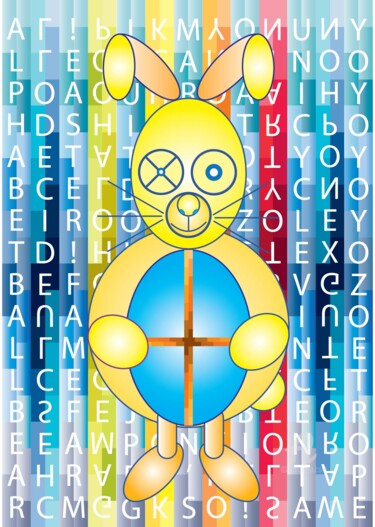 数字艺术 标题为“Game of Toys - East…” 由Vinci Art, 原创艺术品, 2D数字工作
