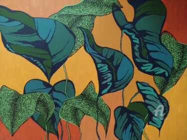 绘画 标题为“Textures of life” 由Maria Duro, 原创艺术品, 丙烯