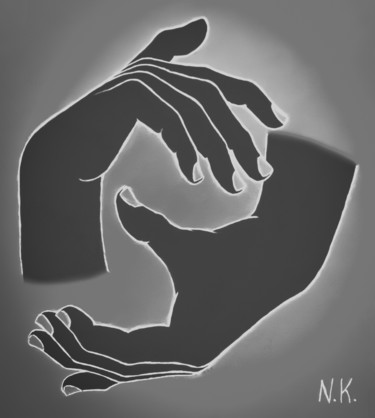 Digital Arts titled "Permission ~ 3" by Nolwenn De Kerhor, Original Artwork, 2D Digital Work