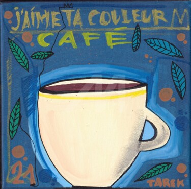 Peinture intitulée "J'aime ta couleur c…" par Tarek Ben Yakhlef, Œuvre d'art originale, Acrylique