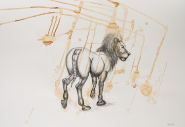 图画 标题为“!#Dw / The body in…” 由Leni Smoragdova, 原创艺术品, 标记