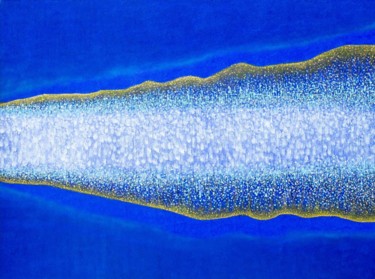 Painting titled "Snow V-V" by Hyun Ae Kang, Original Artwork, Oil