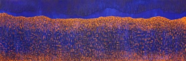 Painting titled "Gleam II-I" by Hyun Ae Kang, Original Artwork, Oil