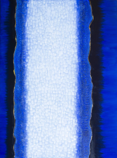 Painting titled "Snow VIII-III" by Hyun Ae Kang, Original Artwork, Oil