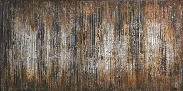 Painting titled "Rain" by Hyun Ae Kang, Original Artwork, Oil
