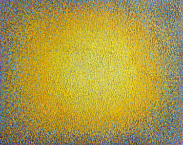 Painting titled "Halo 7A20" by Hyun Ae Kang, Original Artwork, Oil
