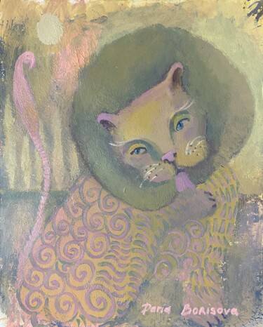 绘画 标题为“Leo” 由Daria Borisova, 原创艺术品, 丙烯