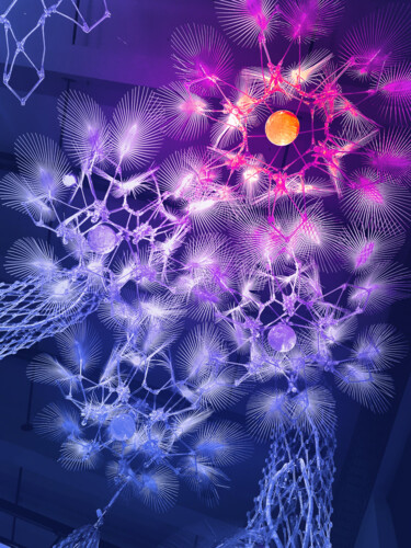 数字艺术 标题为“MICRO CONNECTIONS” 由Katherine Lee, 原创艺术品, 2D数字工作