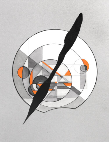 图画 标题为“Equilibrium_213” 由Ernst Kruijff, 原创艺术品, 标记