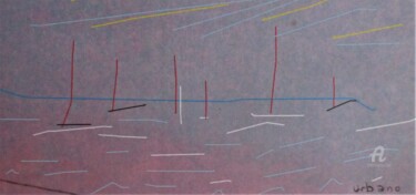 Arts numériques intitulée "Course nautique 12 h" par Roberto Urbano, Œuvre d'art originale, Travail numérique 2D