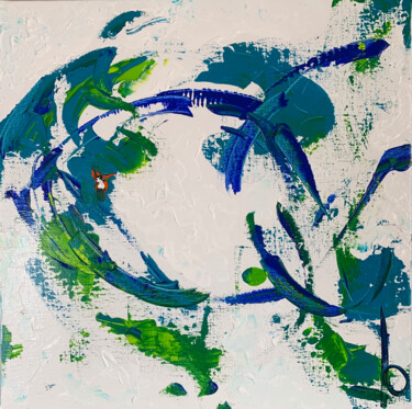 Peinture intitulée "Vision" par Lo Doré (Lo), Œuvre d'art originale, Acrylique