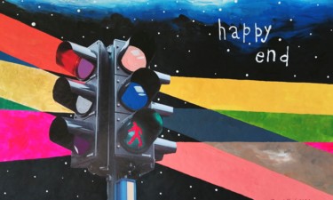 Collages titled "Happy end" by Dima Zapylihin, Original Artwork, Collages