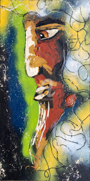 Peinture intitulée "Renaissance" par Christophe Dikant, Œuvre d'art originale, Acrylique