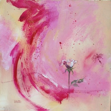 Peinture intitulée "... Elle & Lui ...…" par Anne-Frédérique Ferret, Œuvre d'art originale, Autre