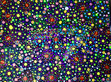 绘画 标题为“Galaxy Forming” 由Adam Kamhi, 原创艺术品, 丙烯