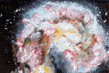 Antennengalaxie Peinture intitulée "Antennengalaxie" par Luethi Alias Abdelghafar, Œuvre d'art originale, Huile