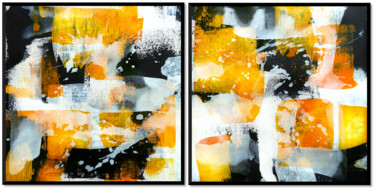 「Abstract no.  10120…」というタイトルの絵画 Anita Kaufmannによって, オリジナルのアートワーク, アクリル