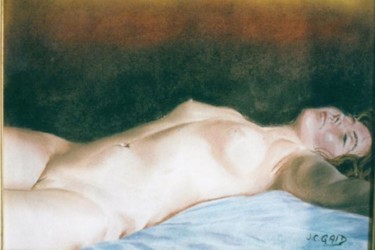 제목이 "Céline alanguie"인 미술작품 Gaïd로, 원작, 기름