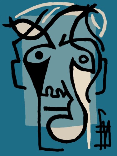 Digital Arts titled "BRAQUE" by Franck Vidal, Original Artwork, Digital Painting