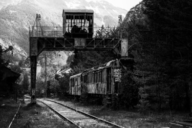 Photography titled "L'ancienne Gare" by Olivier Barau, Original Artwork, Digital Photography