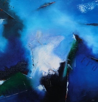 Peinture intitulée "Écrits vains" par Jean-Michel Roger, Œuvre d'art originale, Huile