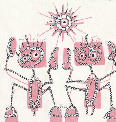 Peinture intitulée "NéO/MOLI.1011" par Moli, Œuvre d'art originale, Acrylique